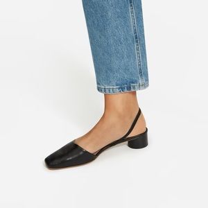 Everlane The Tapered Square Toe Slingback